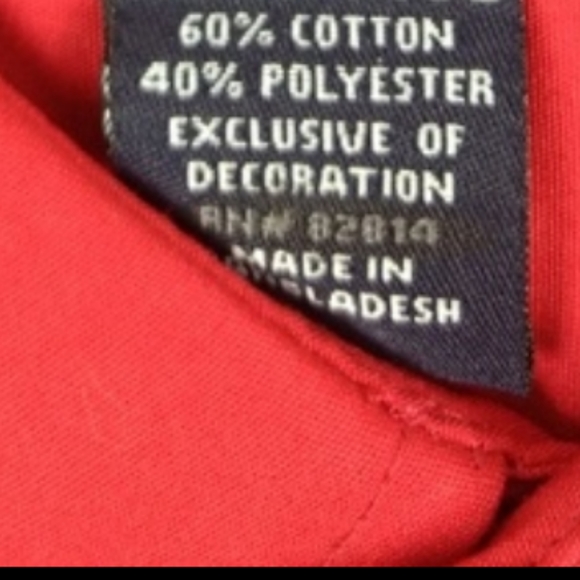 NWOT Ivy Crew Button Down Shirt Red Size XL - Picture 4 of 4